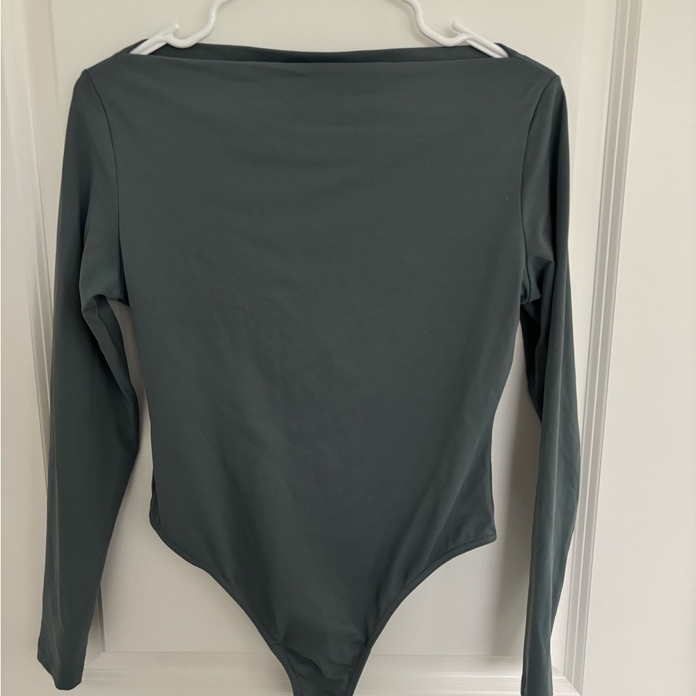Express Light Gray Bodysuit